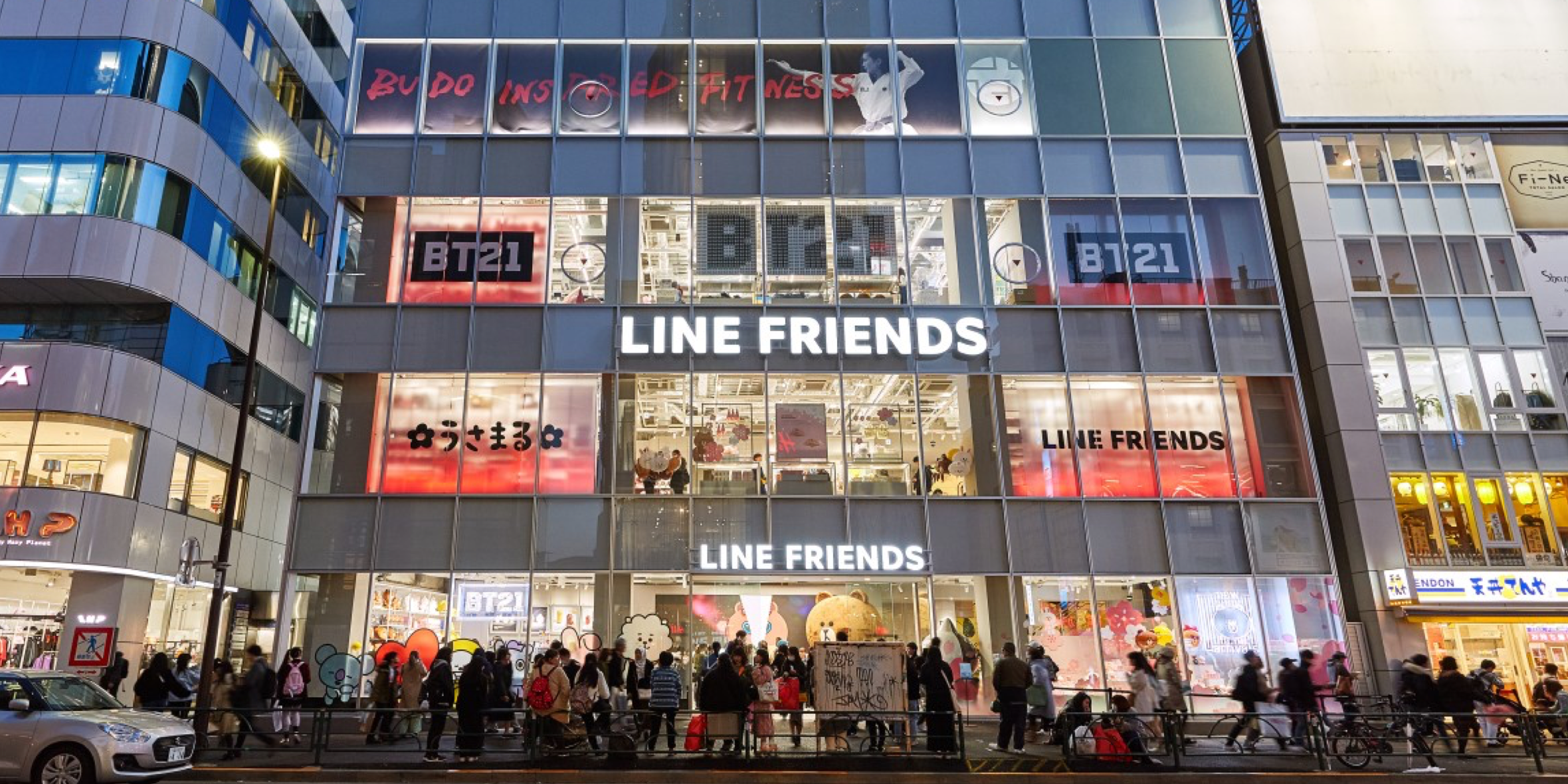 店舗情報 Line Friends Flagship Store 原宿 Line Friends 公式オンラインストア